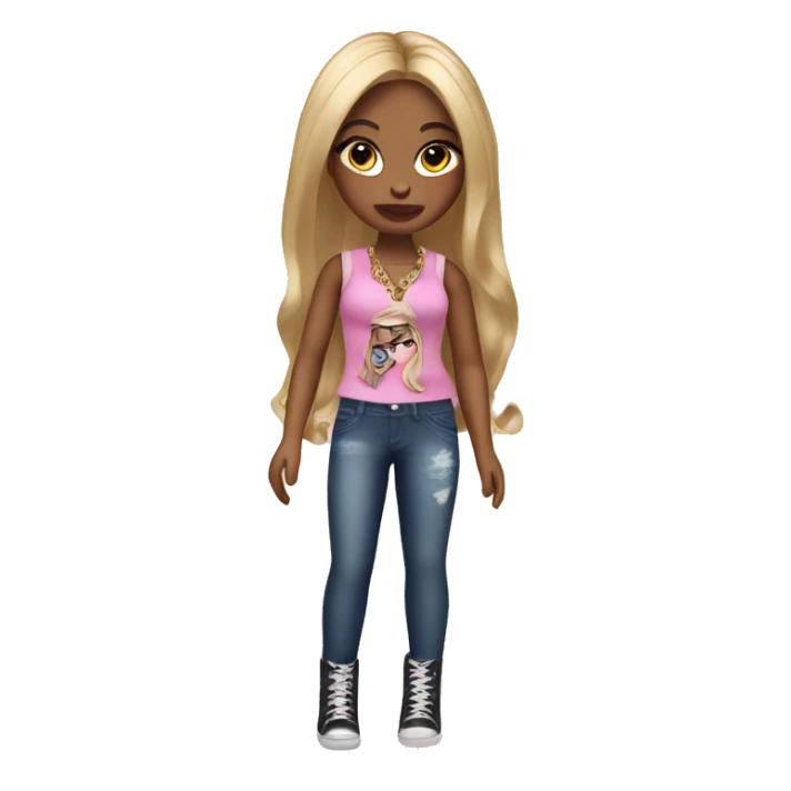 Bratz doll sticker