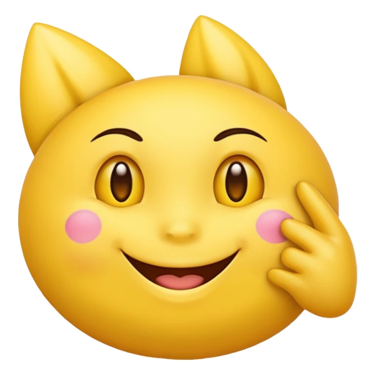Yellow Emoji with big boobs and pointy nipples  sticker