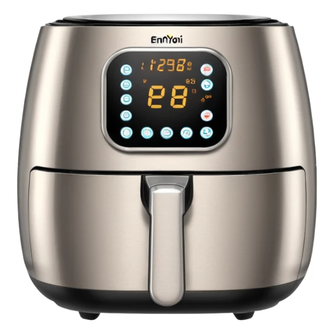 Air fryer Laughing historically sticker