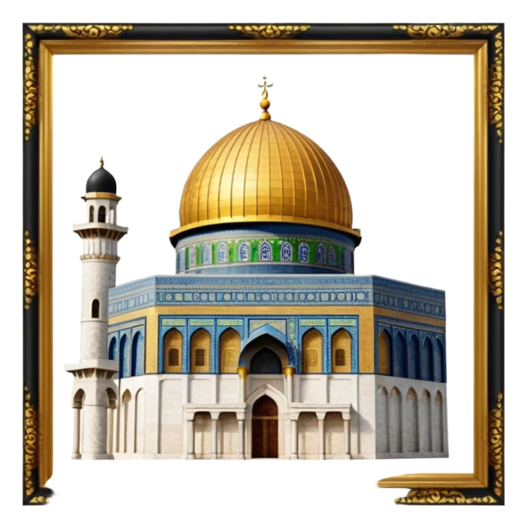 Dome of the rock, Palestine sticker