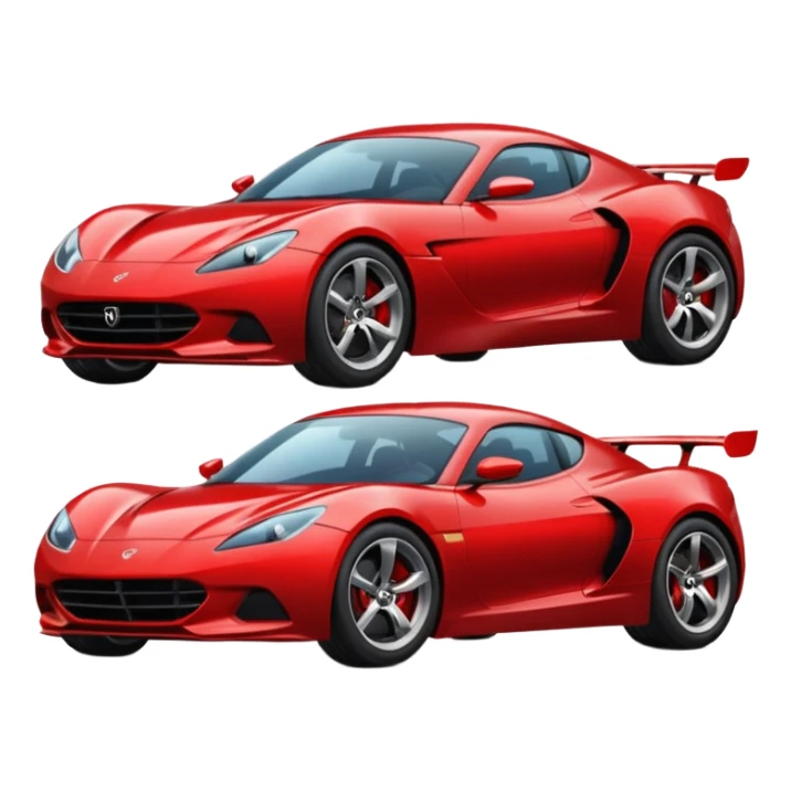 Sports cars sticker