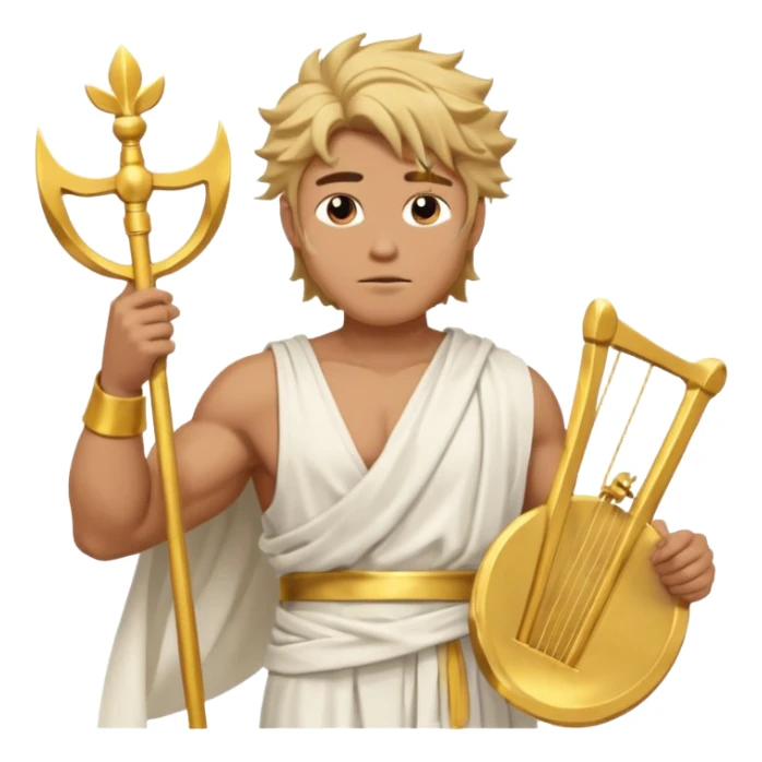 God of wind  give me more than half body  sticker