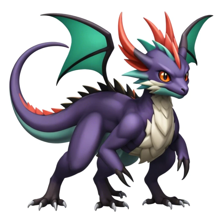 Noivern-Nargacuga-hybrid full body sticker