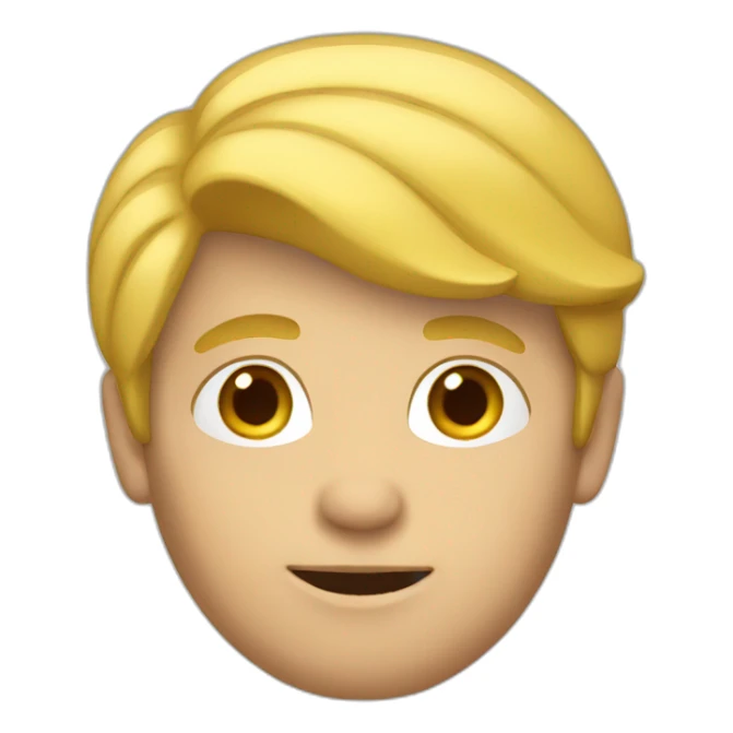 Un homme blond sticker
