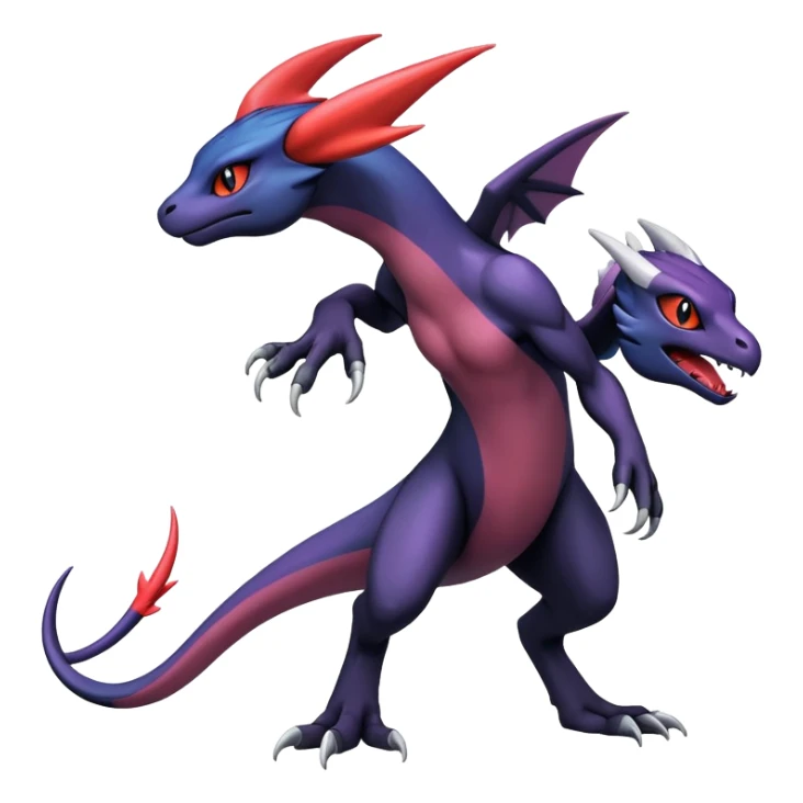 Salandit-Absol-Noibat-Noivern-Hybrid (Full body) sticker