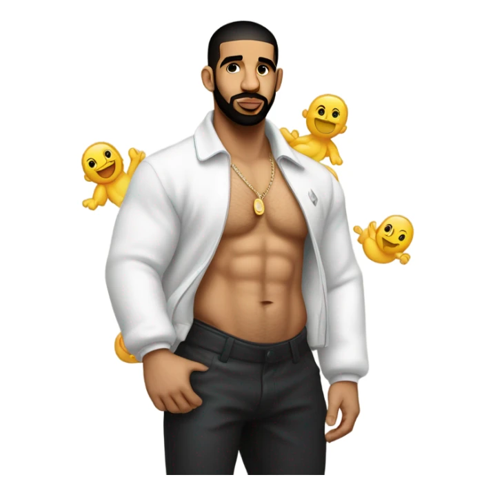 Drake baby oil sticker