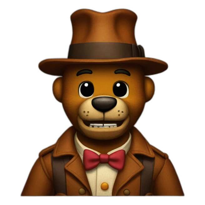 Freddy fazbear  sticker