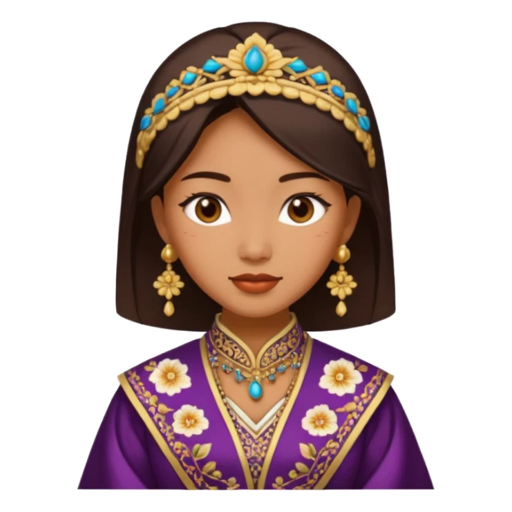 1900's Asian female sticker