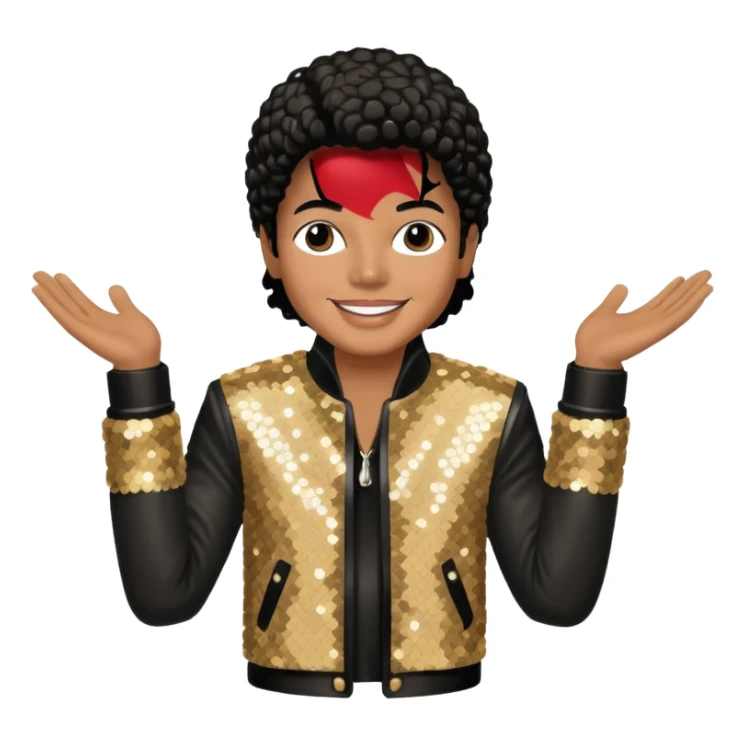 Micheal jackson sticker