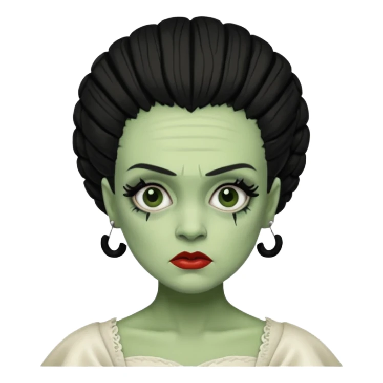 elle lanchester bride of Frankenstein  sticker