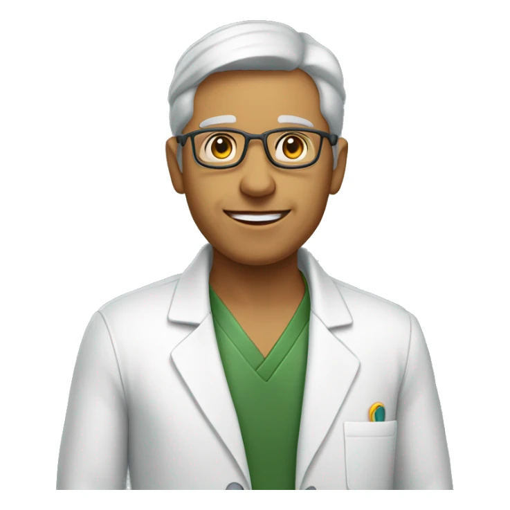 A Health professinal from Amazonas, Brazil in a causal style sticker