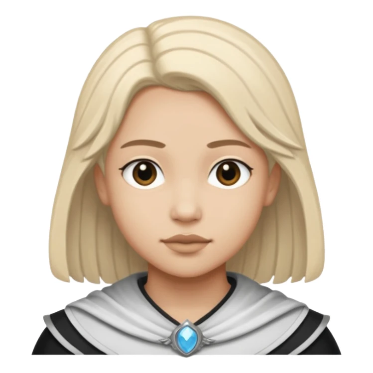 Aasimar dnd(humanoides de linaje celestial, a menudo descendientes de humanos y seres celestiales, que poseen rasgos físicos sutiles o notables de su herencia angelical, como cabello plateado o dorado, ojos sin pupilas, piel brillante, o incluso alas vestigiales) estilo blanco y negro dibujo sticker