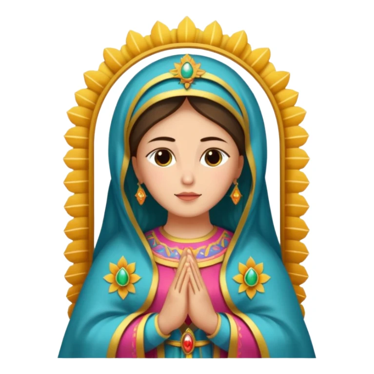 Virgencita de guadalupe sticker