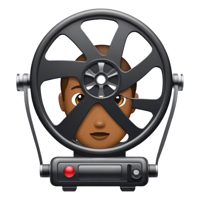 a video or reel icon with one person sticker