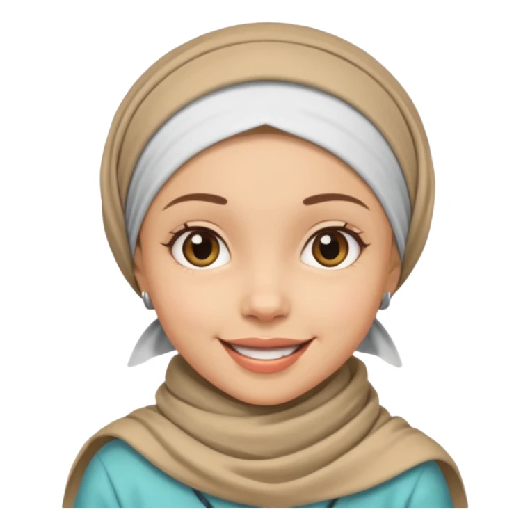 Başörtü Kapalı kız suratıdaha güzel yaparmisin  sticker