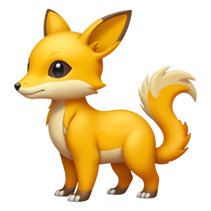 Cute cool animal hybrid Fakemon full body sticker