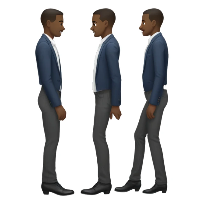 Gay man wearing heels like a woman sticker