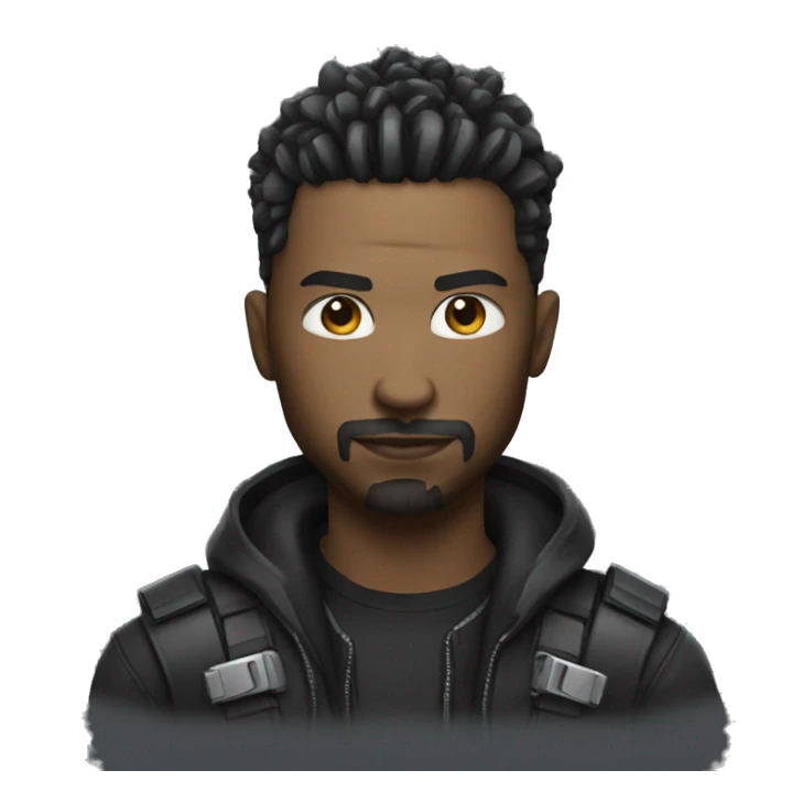 CYBERPUNK Man emoji sticker