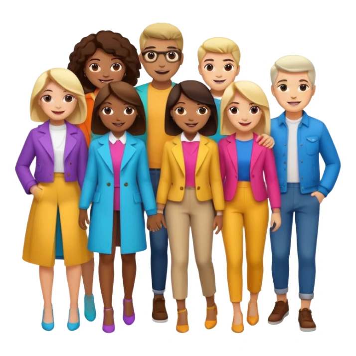 Create an emoji for the group named The BOYz sticker