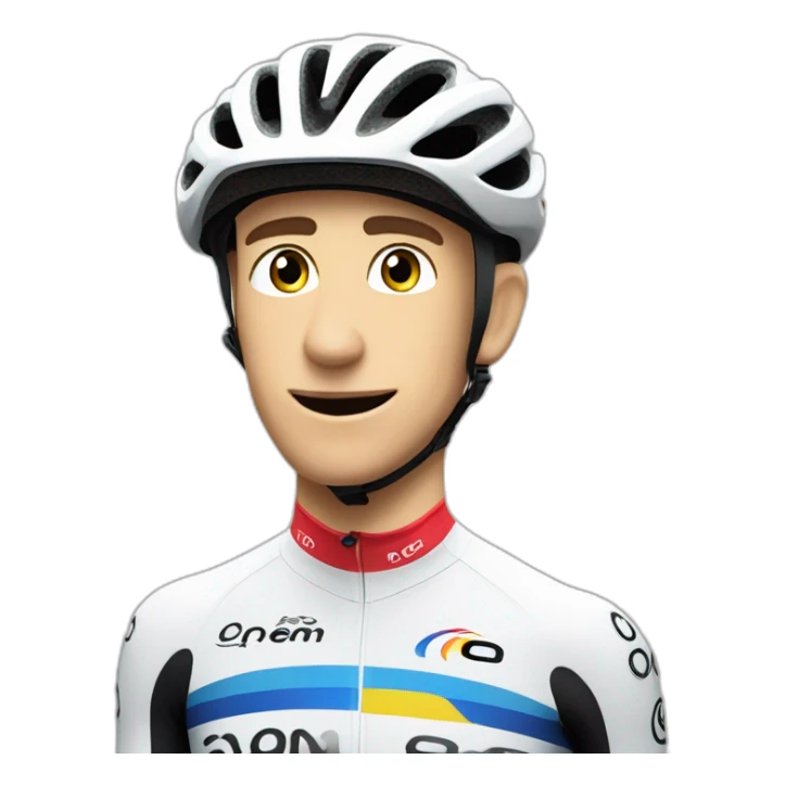 Tadej pogacar Tour de France  sticker