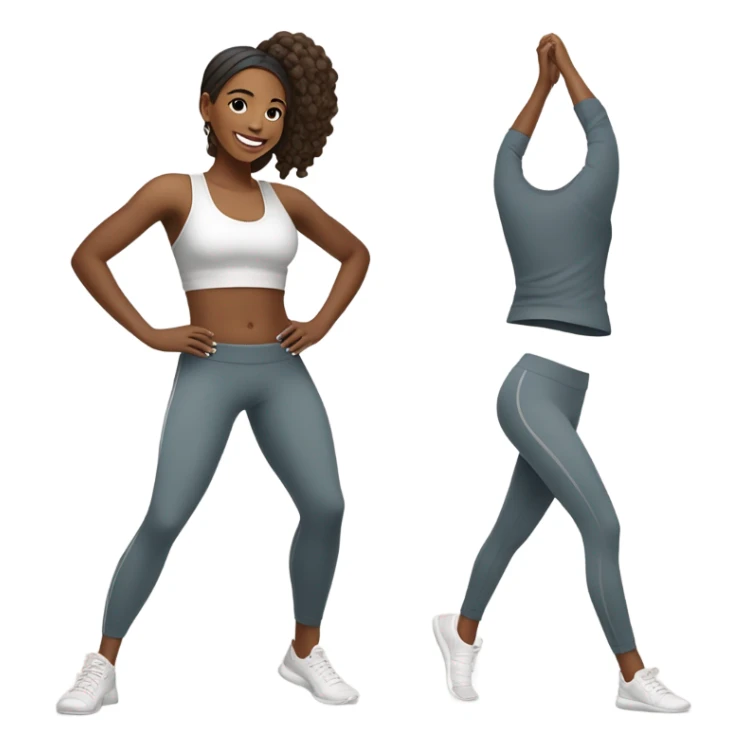 coquette girl pilates sticker