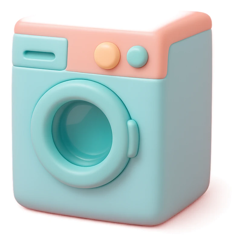 washing machine sticker