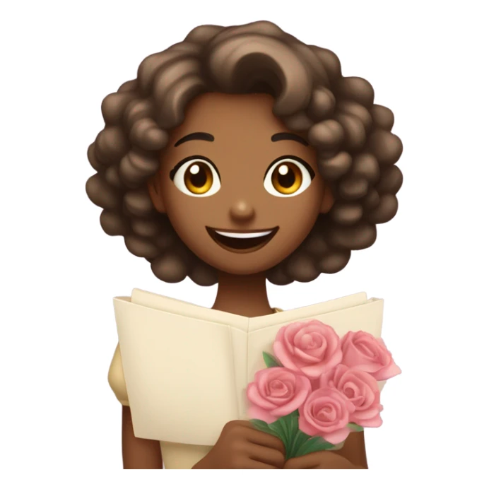 Girl madly in love  sticker