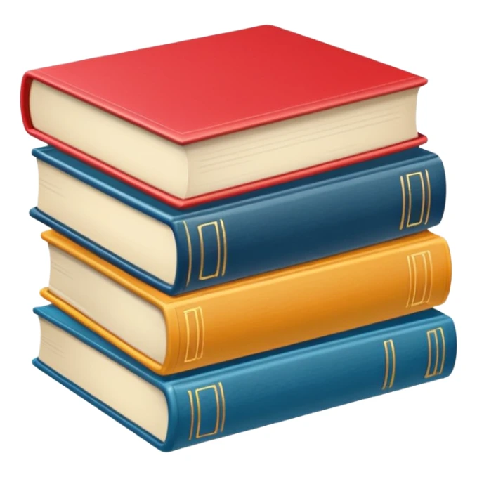 Give me 4 emojis, not an image with a bunch of emojis. Emojis about learning English for young adults sticker