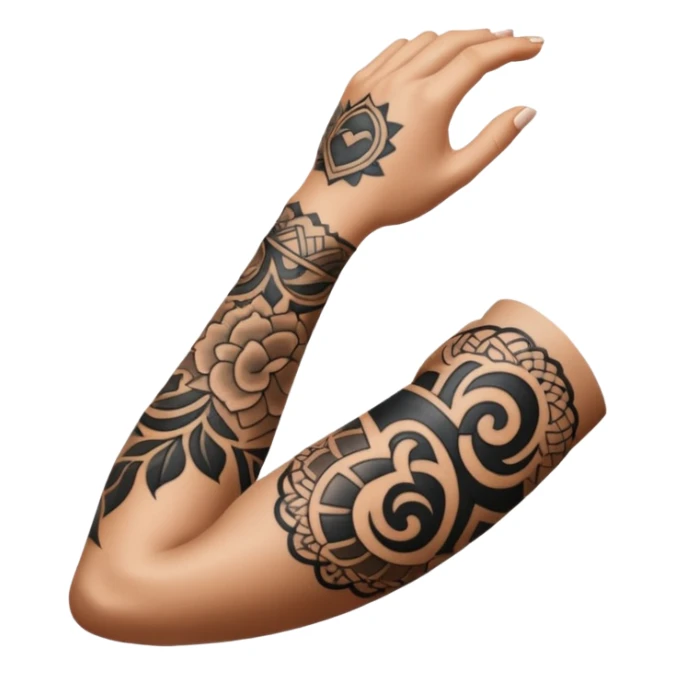 tattoo arm sticker