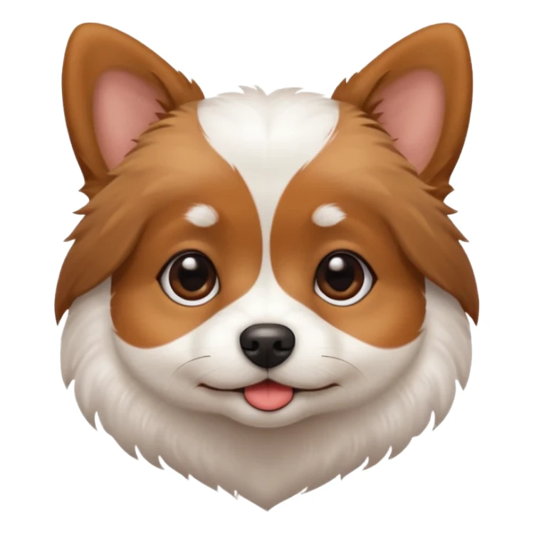 A pokie cutie dog sticker