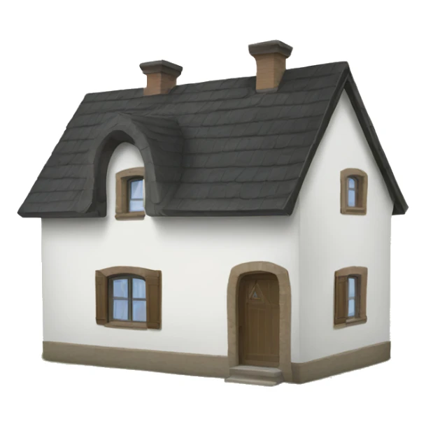 House, horse, belgium sticker