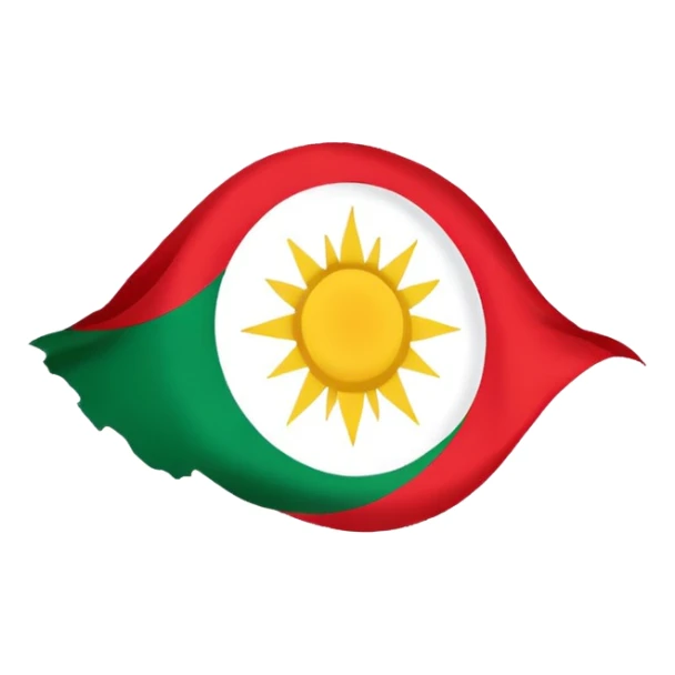 Kurdistan flag emoji sticker