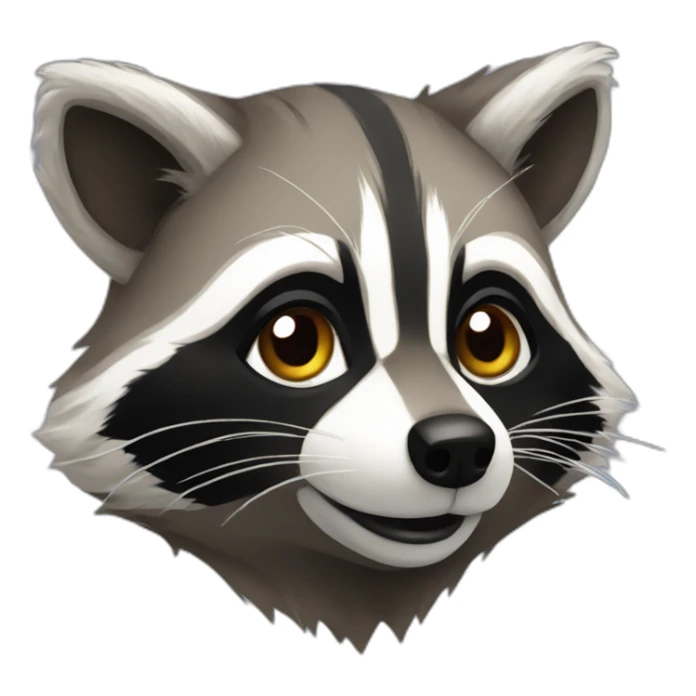raccoon sticker