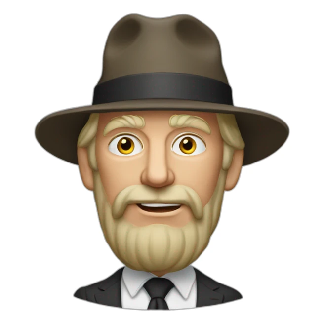 Trump buvant du mountain jew sticker