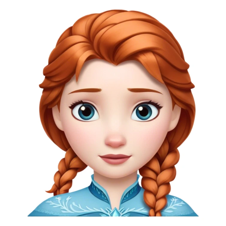 Anna dans la reine des neige sticker