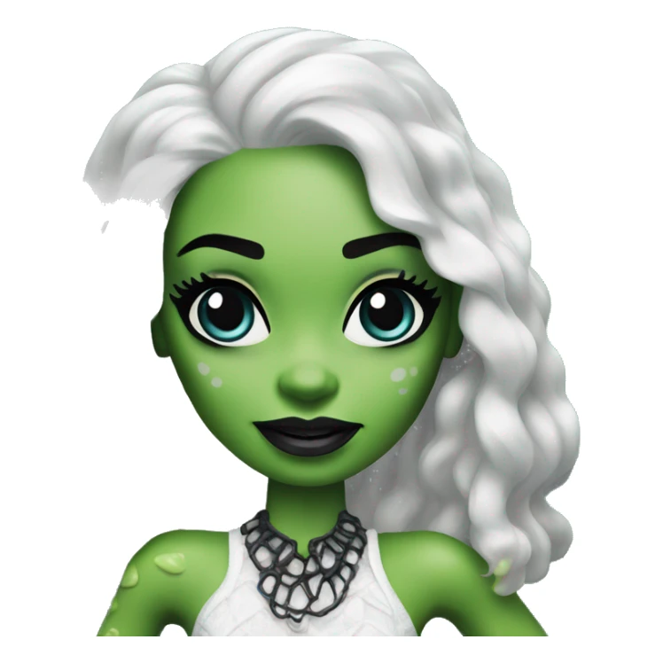 creature from the black lagoon monster high doll sticker