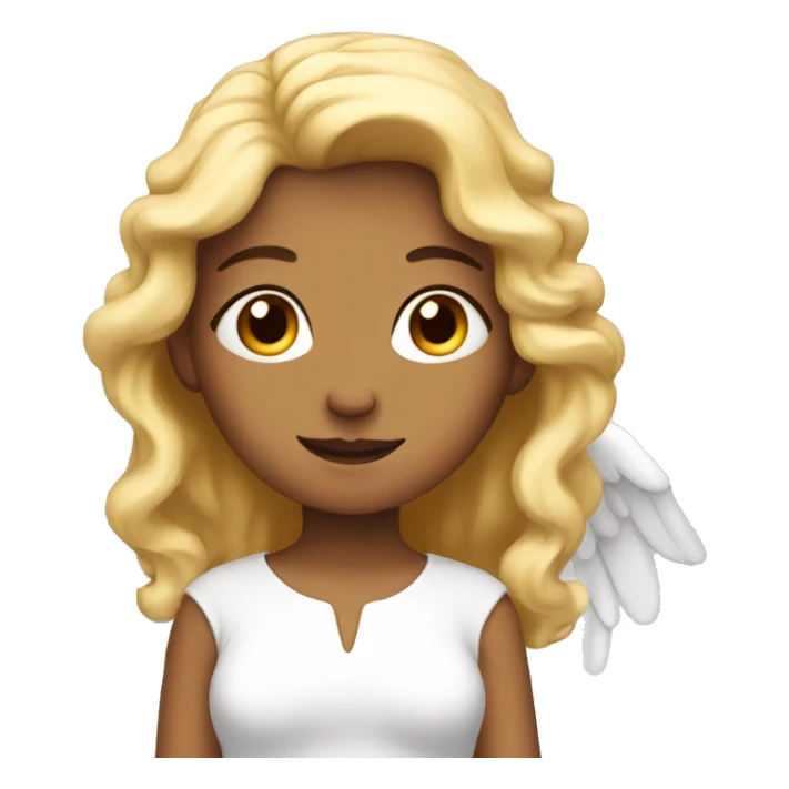 angel girl  sticker