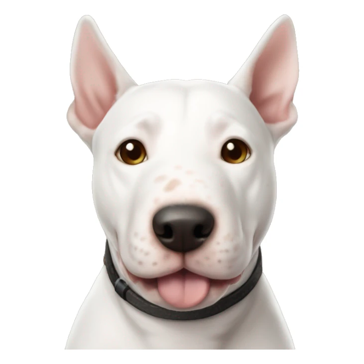 :Could you do one light brindled minanture bull terrier? I would appreciate it so much and it would be very nice to use an emoji of my dog Color is Brown and white sticker