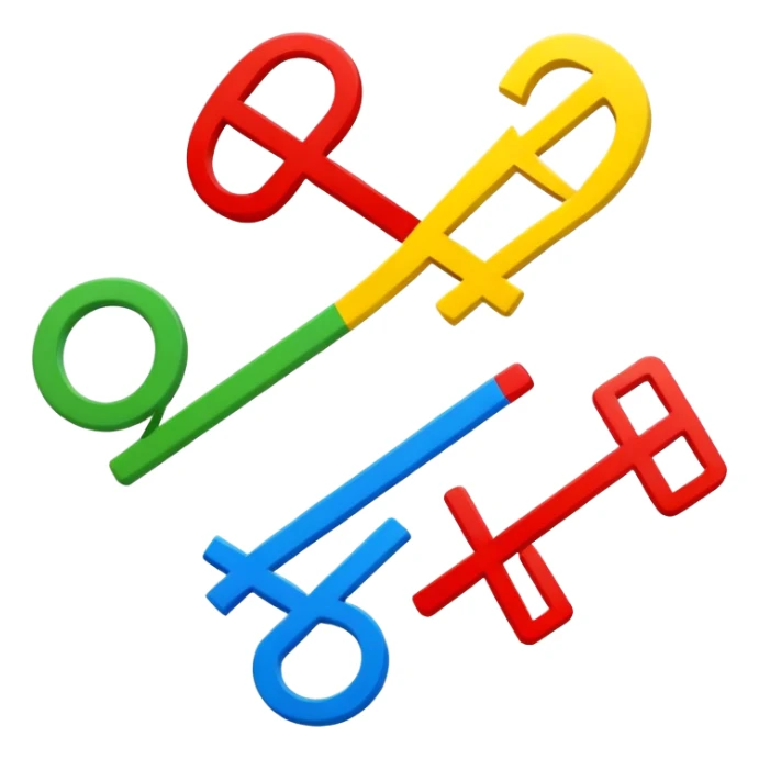 plus symbol, minus symbol, multiplication symbol, division symbol sticker