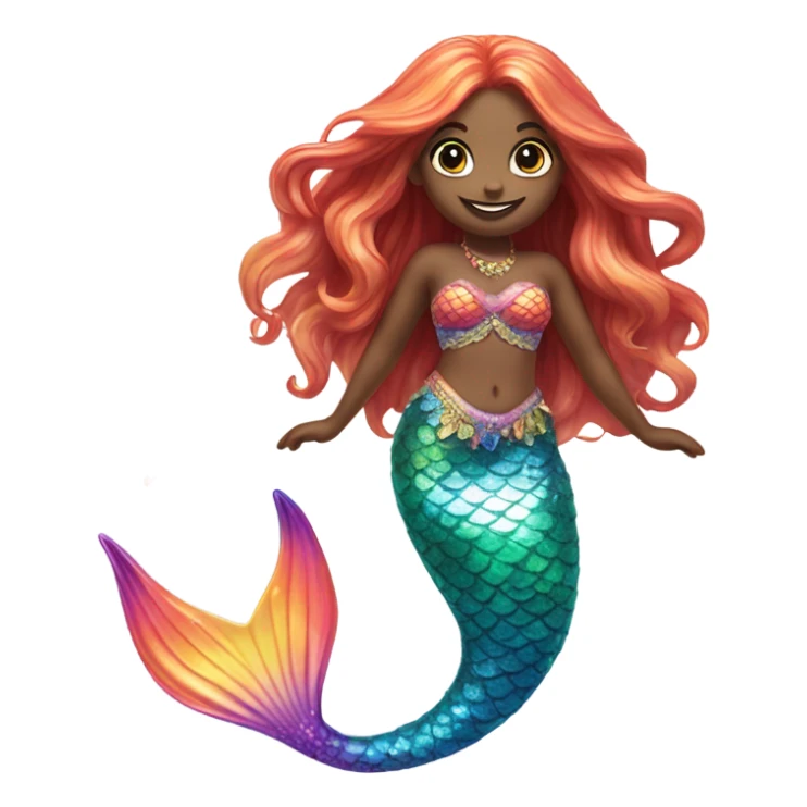 Lisa frank mermaid sticker