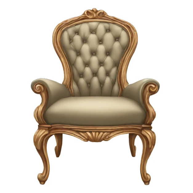 Victorian chair sticker