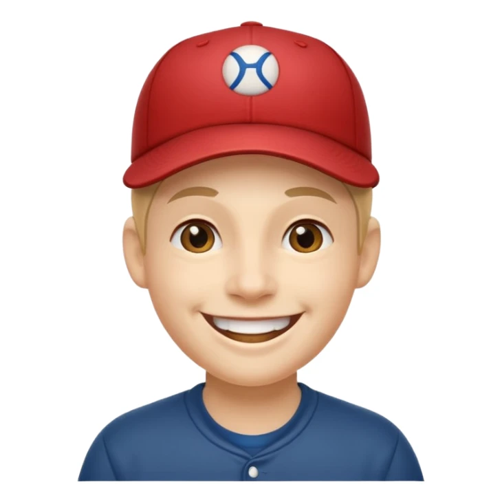 👌😁🧢 Combine these emojis and you get just the head without the body. sticker