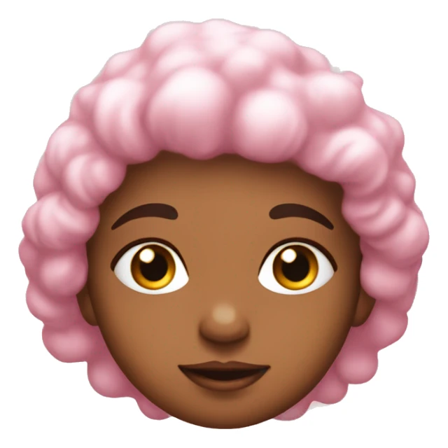 baby pink christmas sticker