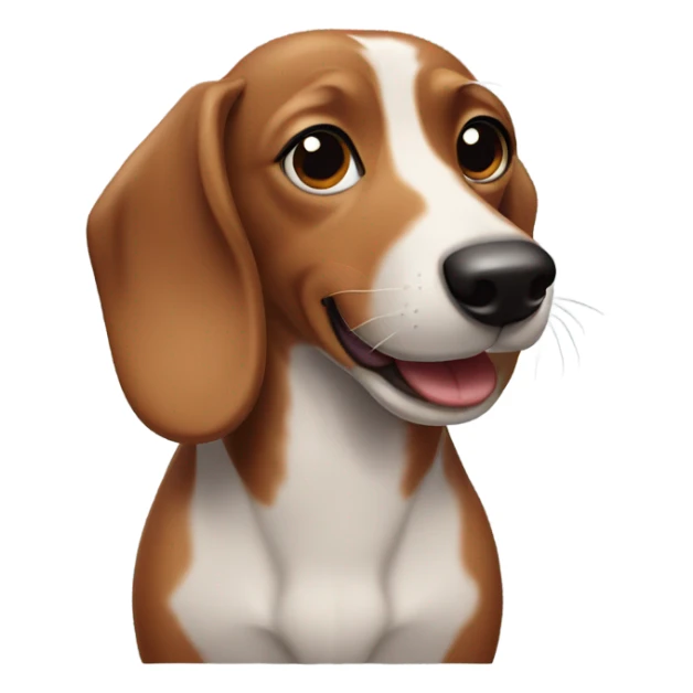 Sausage dog sticker