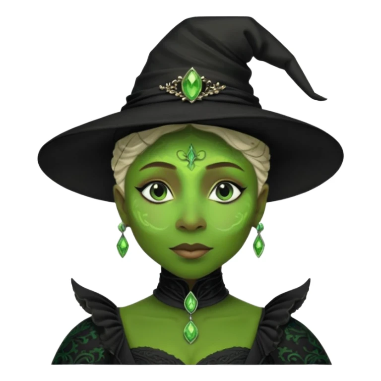 Elphaba wicked movieb Cynthia erivo sticker