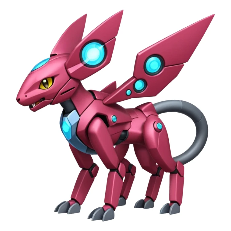 Vikavolt-Peppercat-Koraidon-Genesect-Miraidon-fusion, full body sticker