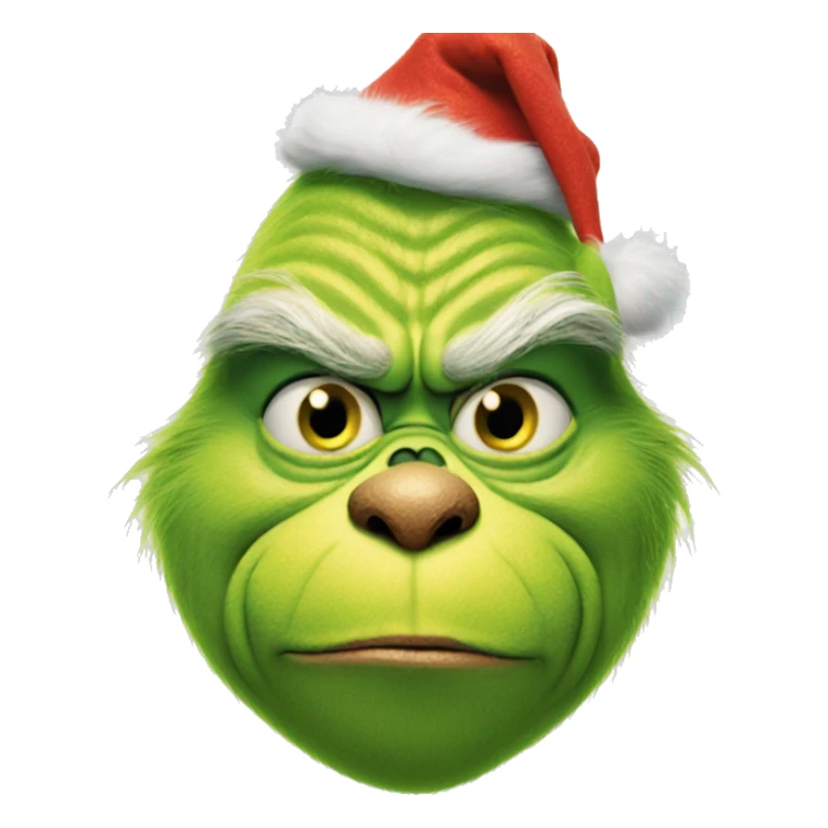 The grinch sticker
