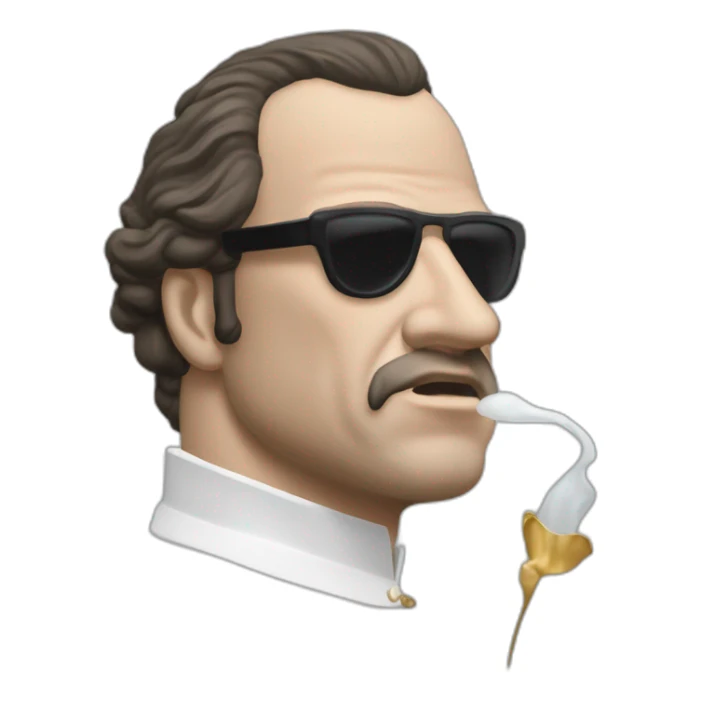 Freeze corleone rappeur français masqué sticker