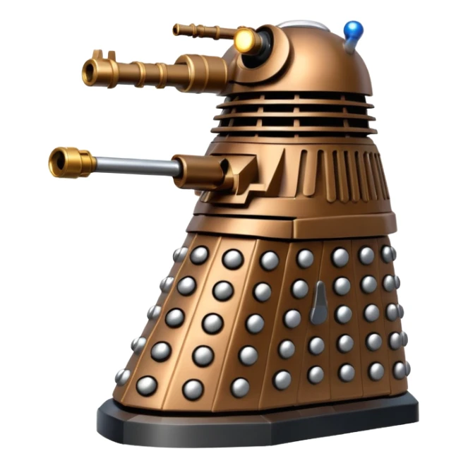 Dalek from the Doctor Who TV show sticker
