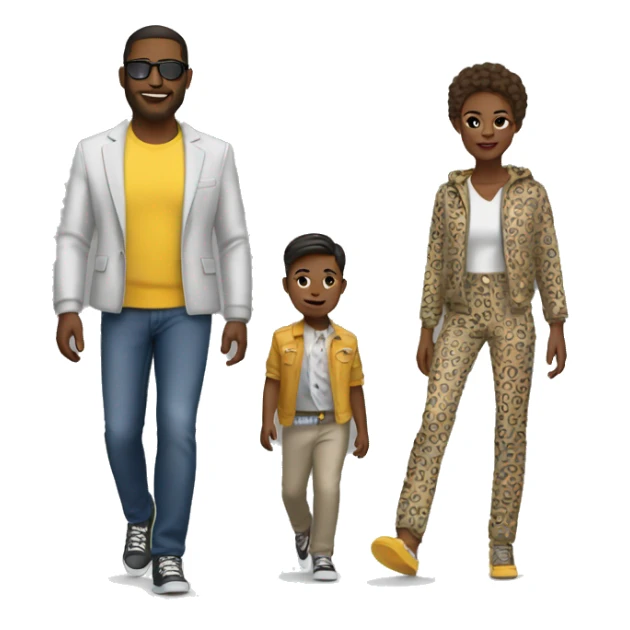 fashion show walk sticker